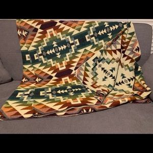 Alpaca wool blanket Ecuadorian import